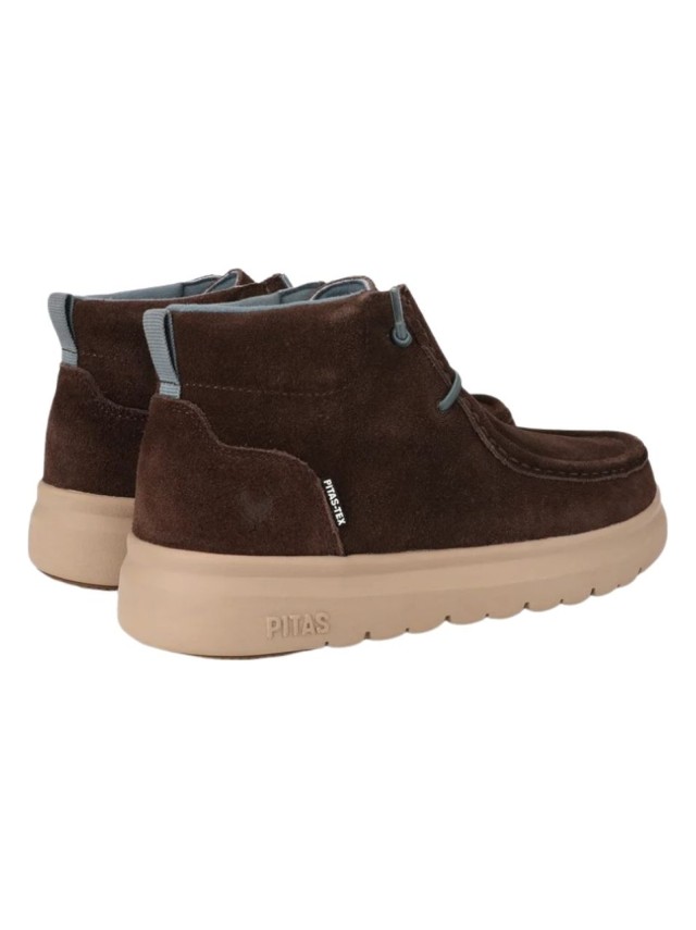 Botines Walk In Pitas Mujer Café...