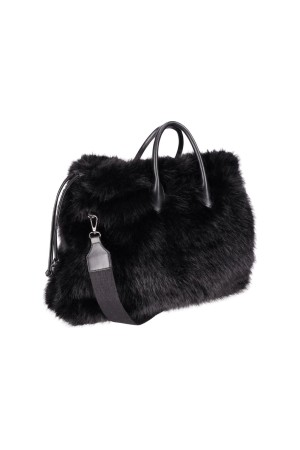 Bolso de Pelo Chika10 Negro PERSA02