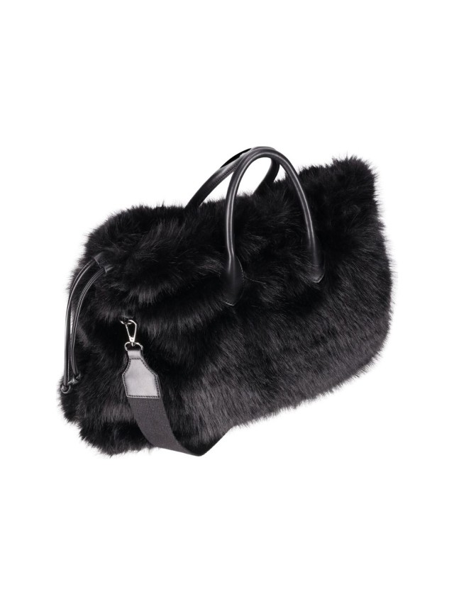 Bolso de Pelo Chika10 Negro PERSA02