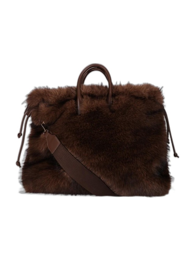 Bolso tote Chika10 Marrón Efecto Pelo...