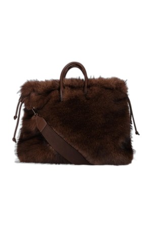Bolso tote Chika10 Marrón Efecto Pelo PERSA02