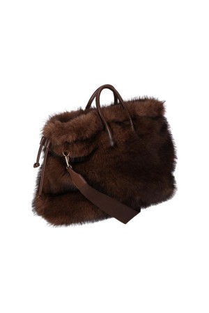 Bolso tote Chika10 Marrón Efecto Pelo PERSA02