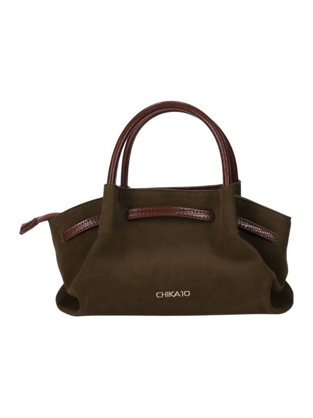 Bolso De Mano Chika10 Unisex Kaki...