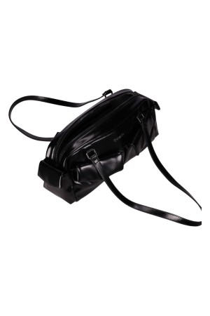 Bolso de Hombro Chika10 Negro Charol Linda LINDA01
