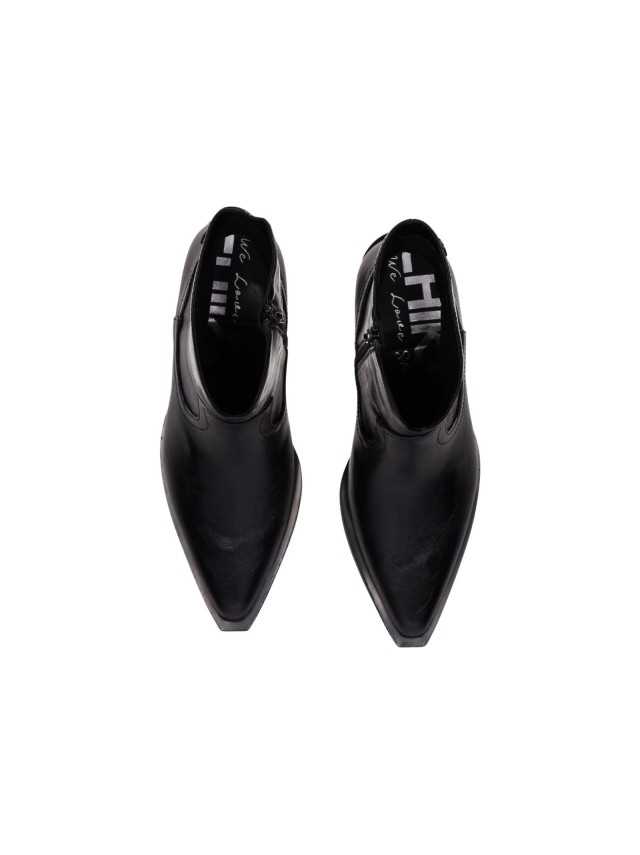 Botines Chika10 Mujer Negro Western...