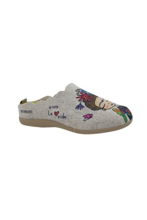 ZAP DESCALZA CUQUE RISA BEIGE
