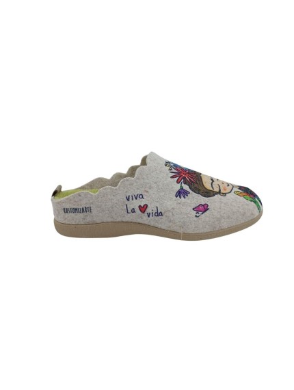 ZAP DESCALZA CUQUE RISA BEIGE 2