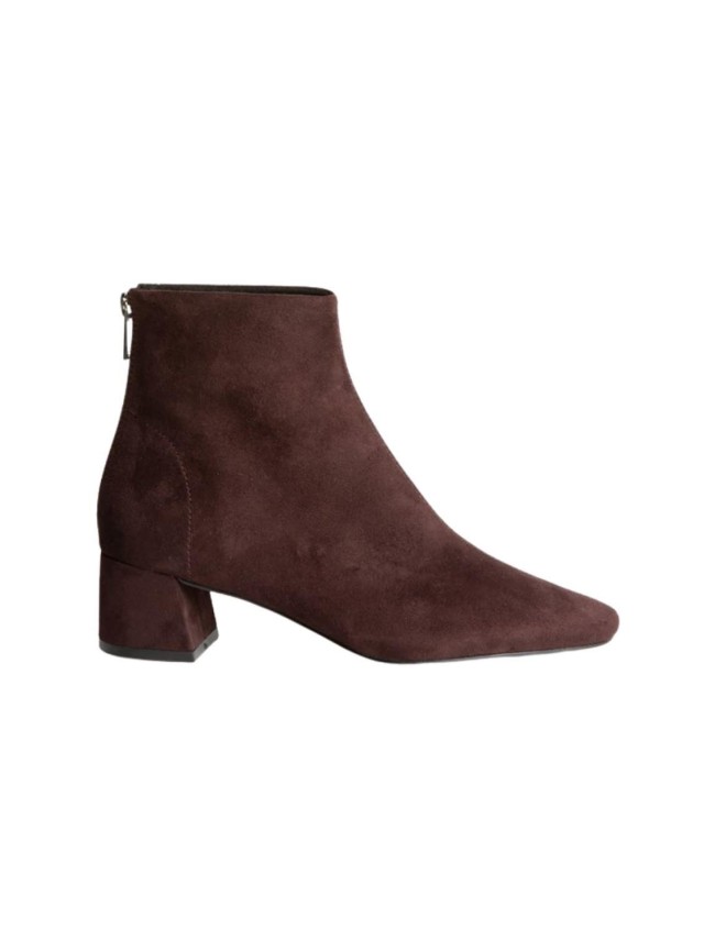 BOTIN TACON CUADRADO CORINA MARRON...