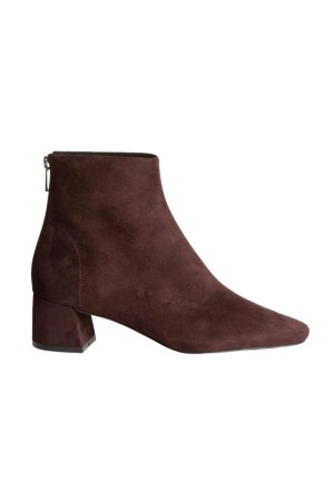BOTIN TACON CUADRADO CORINA MARRON OSCURO