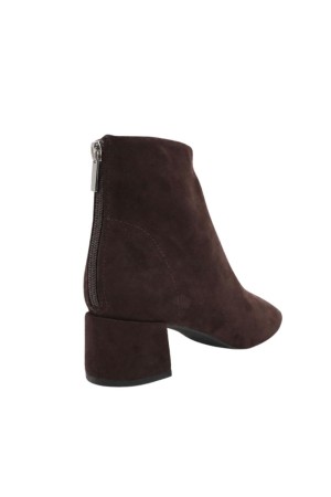 BOTIN TACON CUADRADO CORINA MARRON OSCURO