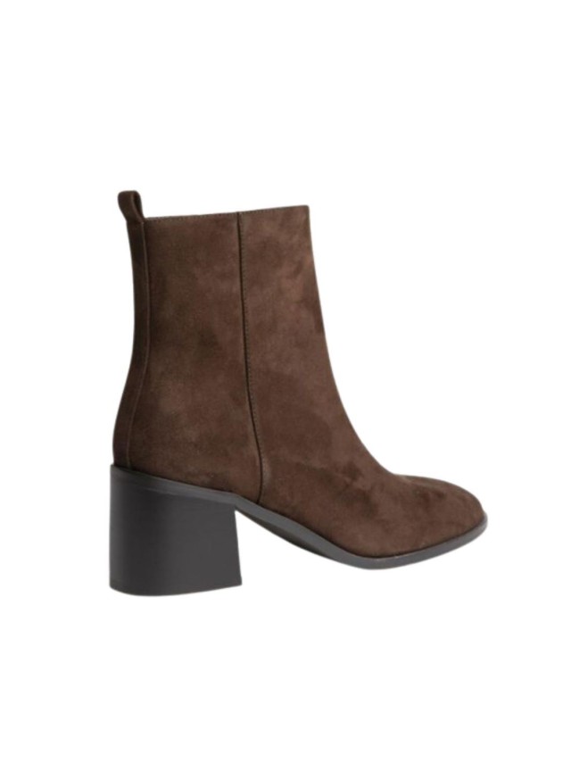 BOTIN TACON CUADRADO CORINA MARRON...