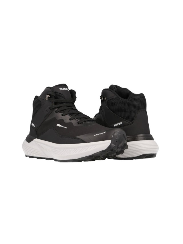 Botas Trekking Paredes Hombre Negro...