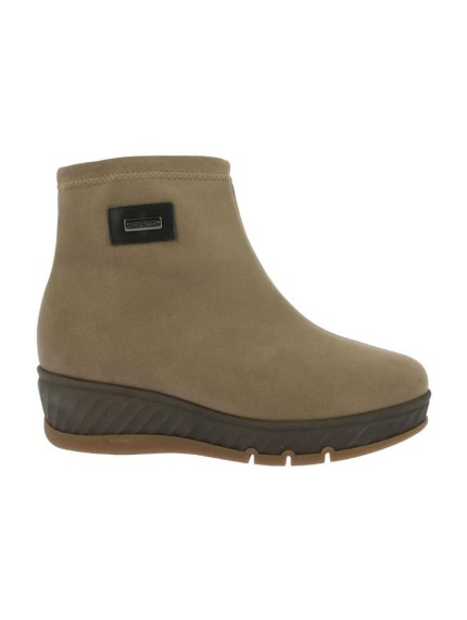 BOTIN CUÑA CUTILLAS TAUPE