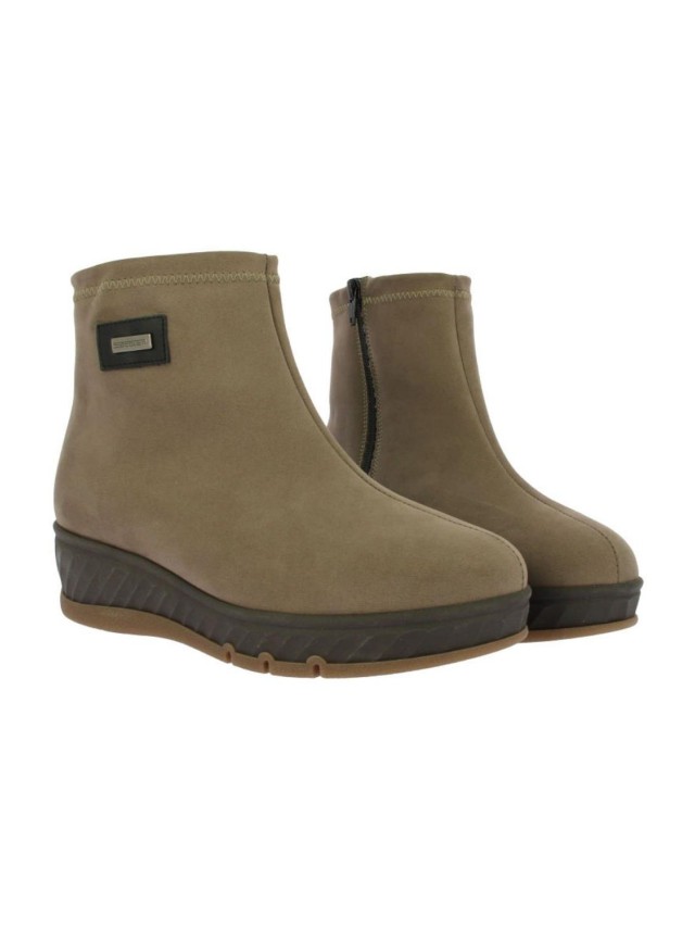 BOTIN CUÑA CUTILLAS TAUPE