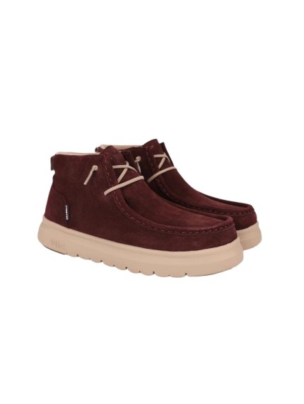 BOTA SEÑORA PITAS BURDEOS 2