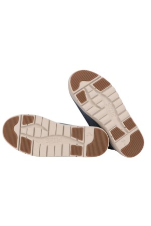 BOTA SEÑORA PITAS AZUL