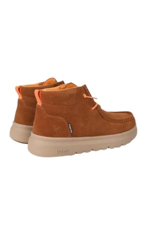 BOTA SEÑORA PITAS MARRRON MEDIO