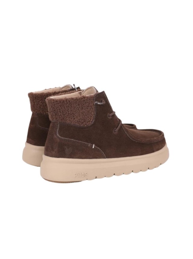 BOTIN REPELENTE PITAS MARRON OSCURO
