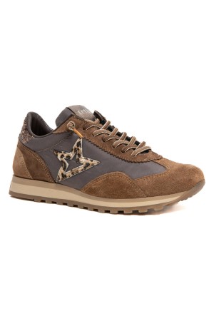 Deportivos Cetti Mujer Capuccino Ante Mesh C-1259-1