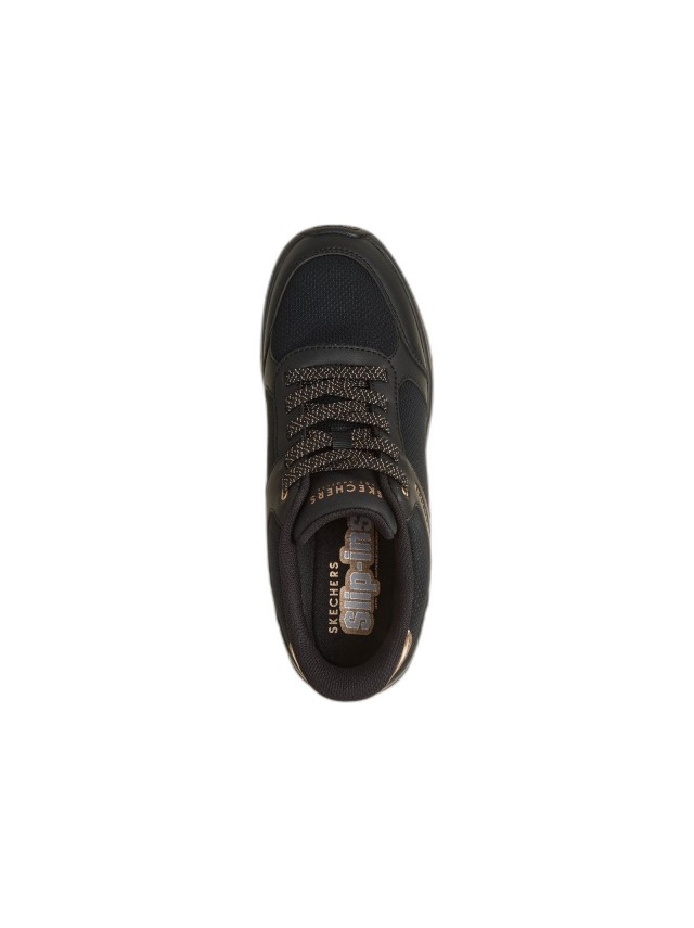 Deportivos Skechers Mujer Negro...