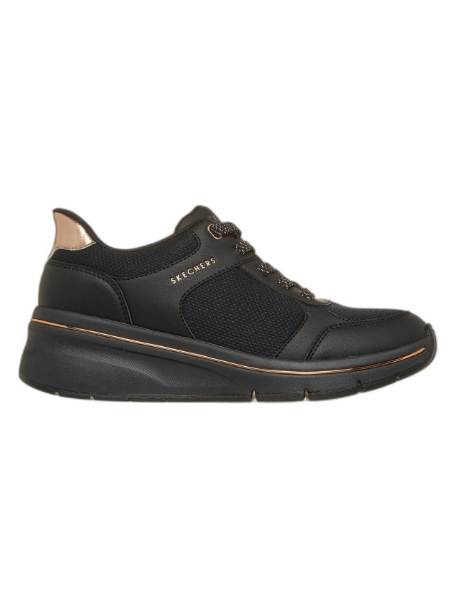 Deportivos Skechers Mujer Negro...