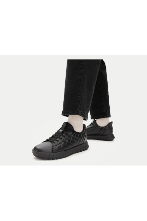 Deportivos Geox Mujer Negro Flextride Plus D667SB