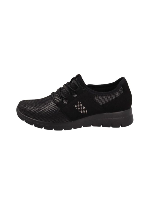 DEPORTIVO CORDON ELASTICO NEGRO