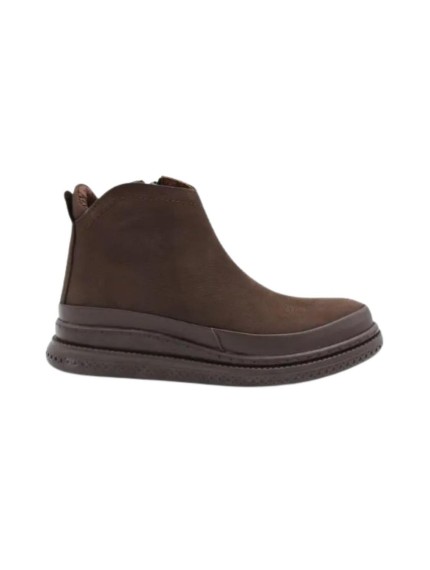 BOTIN NOBUCK PESPUNTES MARRON 2