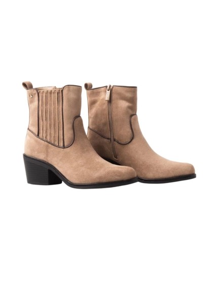 BOTIN CAMPERO ELASTICOS BB UP BEIGE