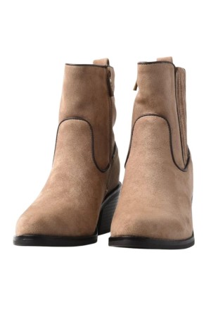 BOTIN CAMPERO ELASTICOS BB UP BEIGE