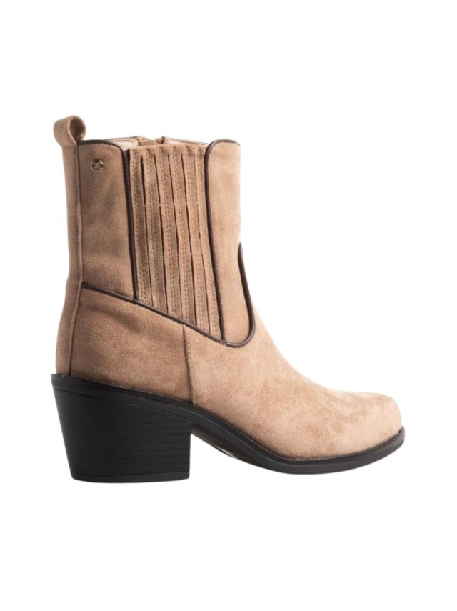 BOTIN CAMPERO ELASTICOS BB UP BEIGE