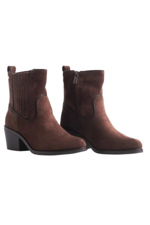 BOTIN CAMPERO ELASTICOS BB UP MARRON OSCURO