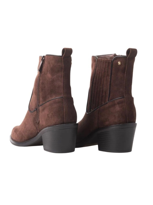 BOTIN CAMPERO ELASTICOS BB UP MARRON...