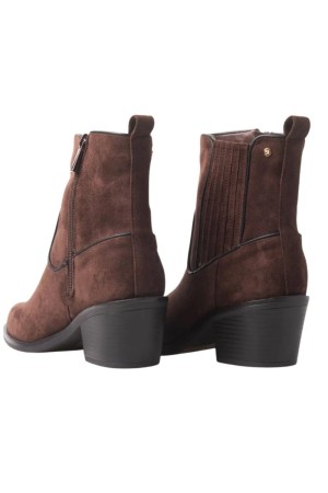 BOTIN CAMPERO ELASTICOS BB UP MARRON OSCURO