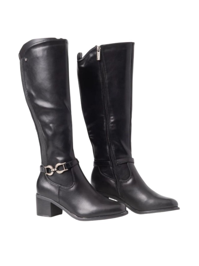 BOTA ALTA MUJER NEGRO