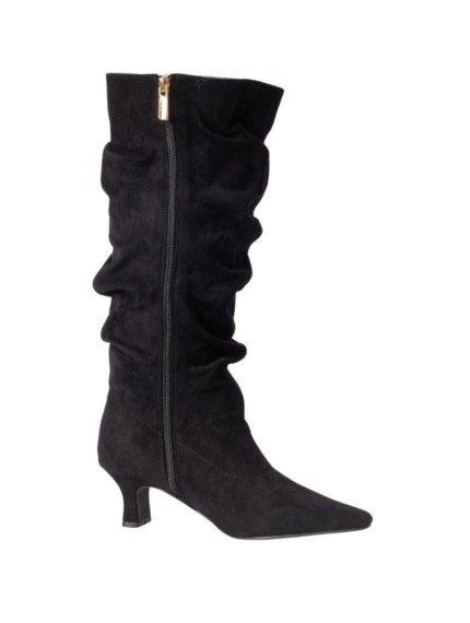 BOTA ALTA ANTE MUJER NEGRO