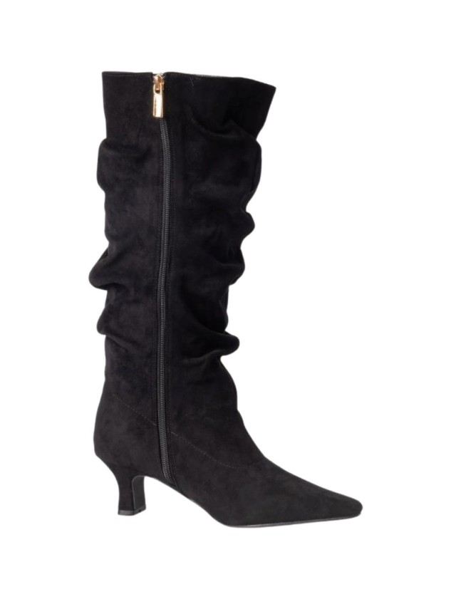 BOTA ALTA ANTE MUJER NEGRO