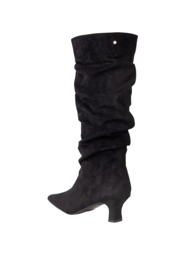 BOTA ALTA ANTE MUJER NEGRO