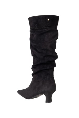 BOTA ALTA ANTE MUJER NEGRO