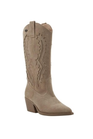 BOTA COWOY BORADADA ANTE BEIGE