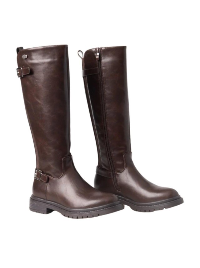 BOTAL ALTA MUJER MARRON OSCURO