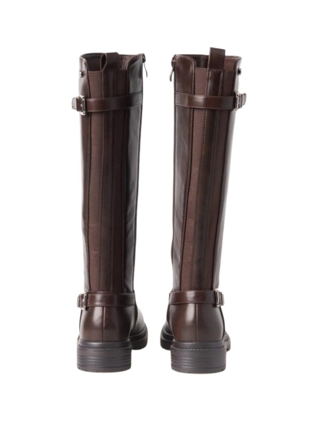 BOTAL ALTA MUJER MARRON OSCURO
