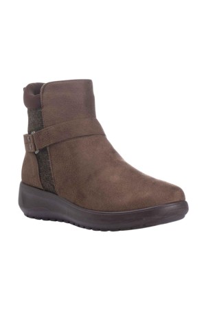 BOTIN HEBILLA SEÑORA MARRON OSCURO
