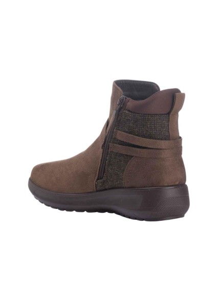 BOTIN HEBILLA SEÑORA MARRON OSCURO 2