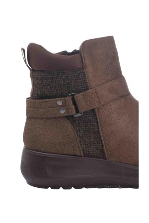 BOTIN HEBILLA SEÑORA MARRON OSCURO