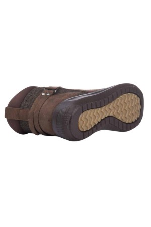 BOTIN HEBILLA SEÑORA MARRON OSCURO