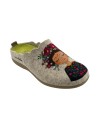 Zapatillas casa abiertas Mujer Cuque Frida Volar beige 5570