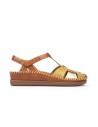 sandalias cuña mujer Pikolinos cadaques brandy w8k-0847c1