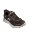 deportivos fitnnes skechers slip-ins 216326 MARRON