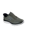 deportivos fitness skechers slip-ins summits 233047 VERDE